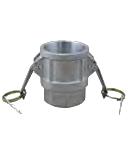 Aluminum Camlock Coupling Type F - Male Adapter x Male Thread