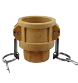 Nylon Camlock Coupling Type B - Female Coupler x Male Thread