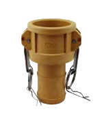 Nylon Camlock Coupling Type C - Female Coupler x Hose Shank