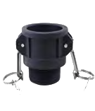 Polypropylene Camlock Coupling Type B - Female Coupler x Male Thread