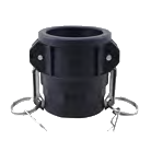 Polypropylene Camlock Coupling Type F - Male Adapter x Male Thread