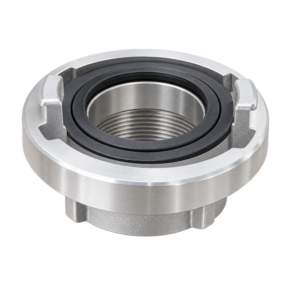 Aluminum fire hose Storz coupling female thread end